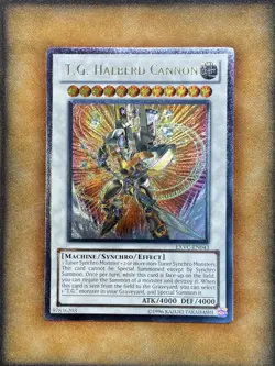 Yugioh T.G. Halberd Cannon EXVC-EN043 Ultimate Rare NM - Image 1