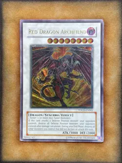 Yugioh Red Dragon Archfiend TDGS-EN041 Ultimate Rare LP - Image 1
