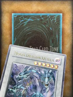 Yugioh Moon Dragon Quilla ABPF-EN043 Ultimate Rare MP - Image 2