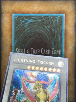 Yugioh Lightning Tricorn DREV-EN042 Ultimate Rare MP - Image 2