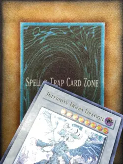 Yugioh Infernity Doom Dragon TSHD-EN042 Ultimate Rare VLP - Image 2