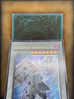 Yugioh Blackwing Armor Master CRMS-EN041 Ultimate Rare VLP - Image 2