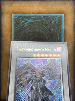 Yugioh Blackwing Armor Master CRMS-EN041 Ultimate Rare VLP - Image 3