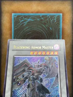 Yugioh Blackwing Armor Master CRMS-EN041 Ultimate Rare VLP - Image 4