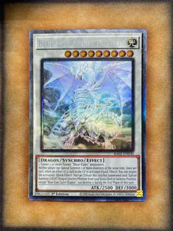 Yugioh Blue-Eyes Spirit Dragon RA02-EN030 Collector Rare 1st Ed NM - Image 1