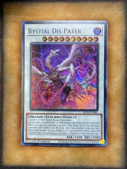 Yugioh Bystial Dis Pater MP24-EN084 Secret Rare 1st Ed NM - Image 1