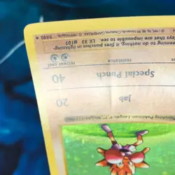 Hitmonchan - 7/102 - Shadowless Holo Rare Base Set 1999 - Pokemon Card - HP - Image 3
