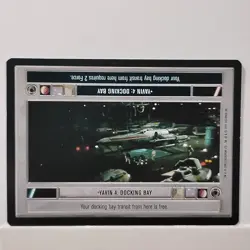 Print Error - Yavin 4 Docking Bay - Star Wars CCG Customizeable Card Game SWCCG - Image 1