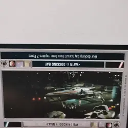 Print Error - Yavin 4 Docking Bay - Star Wars CCG Customizeable Card Game SWCCG - Image 2
