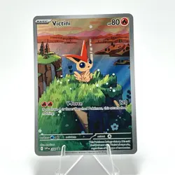 Victini 208 Illustration Rare Scarlet & Violet Promo Pokemon Card - Image 1
