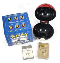 Pokemon POLIWHIRL 23K Gold Plated Trading Card 1999 Limited Edition w/COA - Image 1