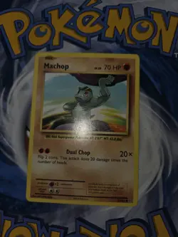 Pokemon TCG Machop Evolutions 57/108 Regular Common CCG Card - Image 1
