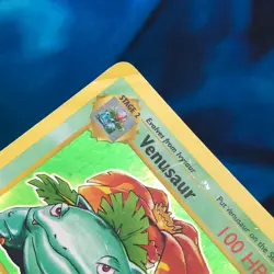 Venusaur - 15/102 - Shadowless Holo Rare Base Set 1999 - Pokemon Card - HP - Image 2