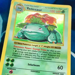 Venusaur - 15/102 - Shadowless Holo Rare Base Set 1999 - Pokemon Card - HP - Image 4