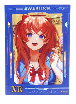 Asuka XR Evangelion XR005 Holo Foil Anime Waifu Collectible Trading Card - Image 1
