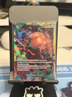 2023 One Piece Card Game: Wings of Captain OP06 SEC Roronoa Zoro #OP06-118 - Image 1