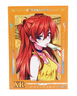 Asuka XR Evangelion XR003 Holo Foil Anime Waifu Collectible Trading Card - Image 1