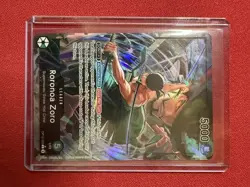 Roronoa Zoro Parallel OP12-020 L Legacy of the Master ONE PIECE Card ENGLISH - Image 1