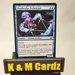 MTG - Edge of Eternities - Cloudsculpt Technician - #49 - NM - Playset x4 - Image 1