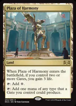 Plaza of Harmony - Near Mint MTG Ravnica Allegiance - Image 1