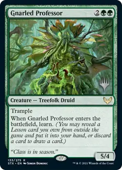 Gnarled Professor LP #133 Promo Pack: Strixhaven MTG - Image 1