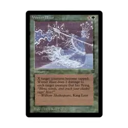 WOTC MtG Legends Winter Blast (R) VG - Image 1