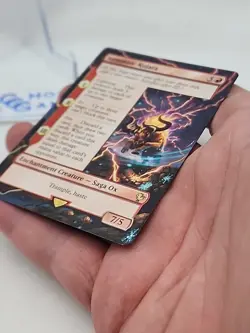 Summon: Kujata ALTERED BORDERLESS Final Fantasy MTG Magic *CCGHouse* - Image 3