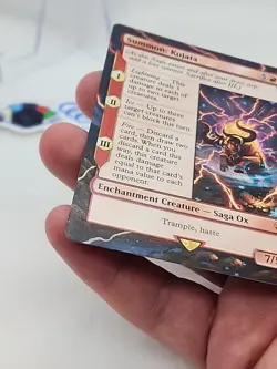 Summon: Kujata ALTERED BORDERLESS Final Fantasy MTG Magic *CCGHouse* - Image 4