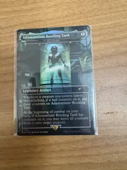MTG Secret Lair the Ozolith as 'Adamantium Bonding Tank' (1741) Foil Card - Image 1