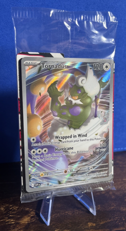 Pokemon TCG Tornadus 210 Scarlet & Violet Black Star ETB Promo English SEALED! - Image 1