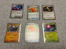 Play! Pokemon Prize Pack Series 7 Temporal Forces 6 card bundle #4 - Image 1