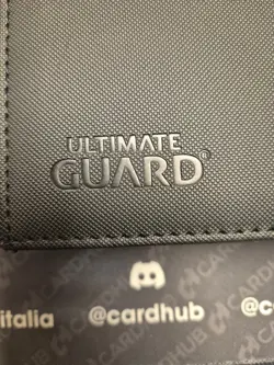 ALBUM POKEMON ULTIMATE GUARD QUADROW ZIPFOLIO 24-Pocket XenoSkin BLACK - Image 4