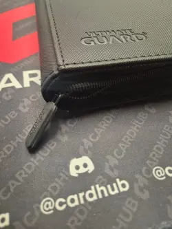 ALBUM POKEMON ULTIMATE GUARD QUADROW ZIPFOLIO 24-Pocket XenoSkin BLACK - Image 5