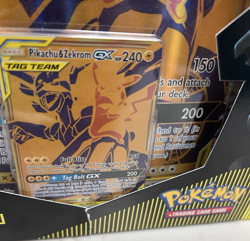 Pokemon TCG Pikachu & Zekrom GX Tag Team Premium Collection - Factory Sealed - Image 2