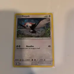2017 POKEMON PIKIPEK SUN & MOON ULTRA RARE BLACK STAR HOLO FOIL PROMO CARD SM07 - Image 1