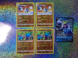 Pokemon TCG Crabominable: Ultra Rare 076/264 V; Reverse Holo 085/198 (x2) - Image 1