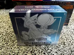 Pokemon 2021 Chilling Reign Ice Rider Calyrex ETB Elite Trainer Box FS FREE Ship - Image 1