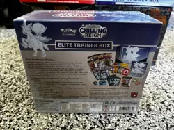 Pokemon 2021 Chilling Reign Ice Rider Calyrex ETB Elite Trainer Box FS FREE Ship - Image 5