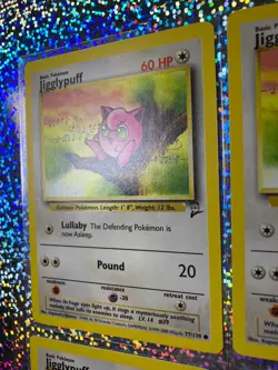 2000 Pokemon TCG Base Set 2 Regular Non-Holo 77/130 Jigglypuff (x4) - Image 4