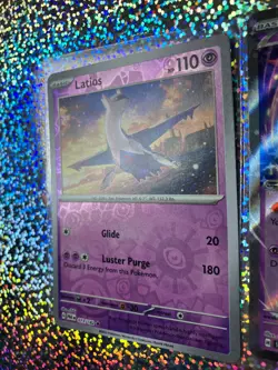 Pokemon TCG: Surging Sparks 076/191 Latias ex; Reverse Holo 073/182 Latios - Image 5