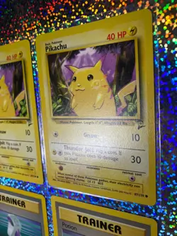 2000 Pokemon TCG Base Set 2 Regular: 87/130 Pikachu (x2); 122/130 Potion (x2) - Image 4
