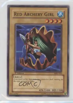 Red Archery Girl 1st Ed. YuGiOh Magic Ruler Booster #MRL-030 2002 - Image 1