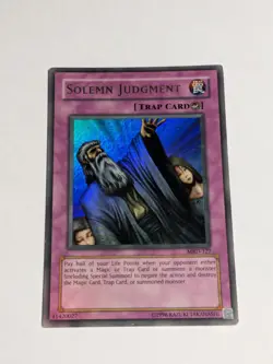 Yugioh Solemn Judgment MRD-127 Ultra Rare LP - Image 1