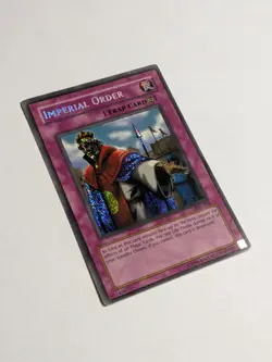 Yugioh Imperial Order PSV-104 Unlimited Secret Rare NM - Image 2
