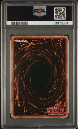 Test Tiger Yugioh 2007 GLAS-EN082 Ultimate Rare 1st Edition PSA 9 - Image 2