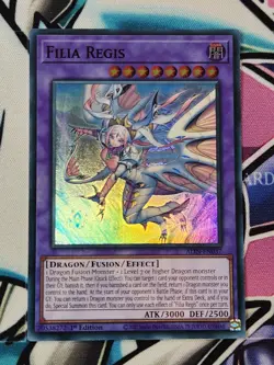ALIN-EN037 Filia Regis Super Rare 1st Edition YuGiOh - Image 1
