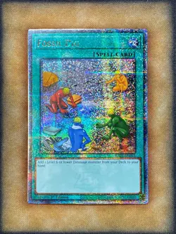 Yugioh Fossil Dig RA01-EN053 Quarter Century Secret Rare 1st Ed NM - Image 1
