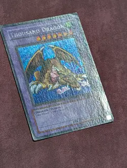 Yugioh! Wavy Thousand Dragon MRD-143 Wavy Unlimited FULL BLEED 🩸 DEEP WAVES HTF - Image 2