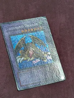 Yugioh! Wavy Thousand Dragon MRD-143 Wavy Unlimited FULL BLEED 🩸 DEEP WAVES HTF - Image 3