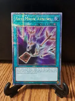 Yugioh Anti-Magic Arrows RA03-EN264 Quarter Century Rare 1st Ed NM - Image 1